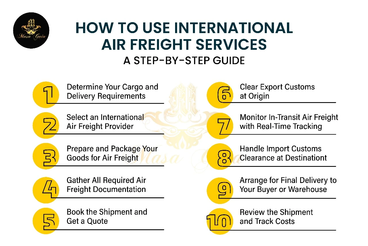 How to Use International Air Freight Services